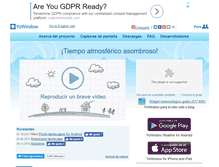 Tablet Screenshot of es.yowindow.com